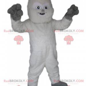 Leuke witte Yeti-mascotte. Yeti kostuum - Redbrokoly.com