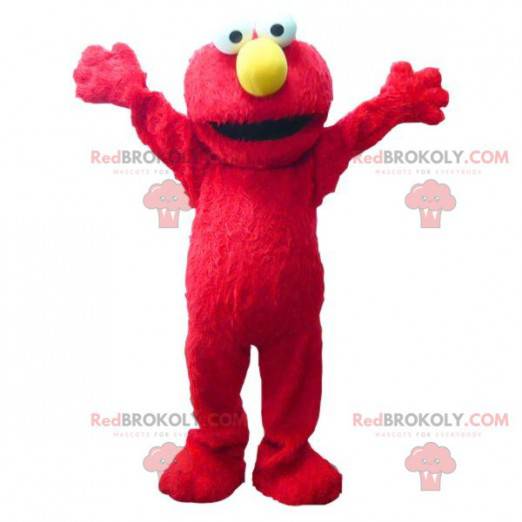 Elmo mascot famous red puppet - Redbrokoly.com