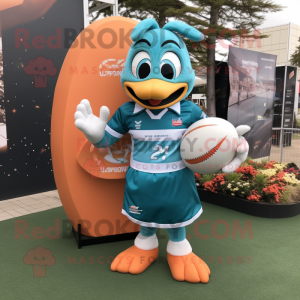 Teal Apricot mascotte...