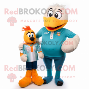 Teal Apricot mascotte...