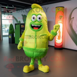 Lime Green Currywurst...