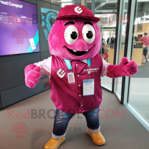 Magenta Ice mascotte...