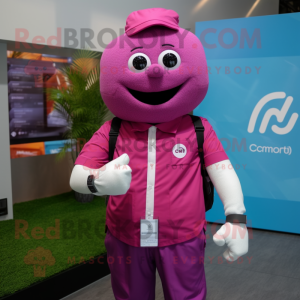 Magenta Ice mascotte...