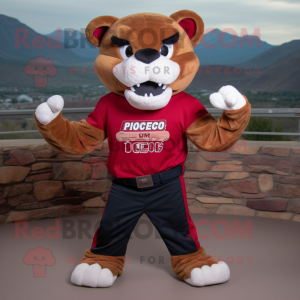 Red Mountain Lion mascotte...