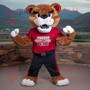 Red Mountain Lion maskot...