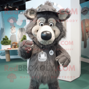 Gray Wild Boar mascotte...