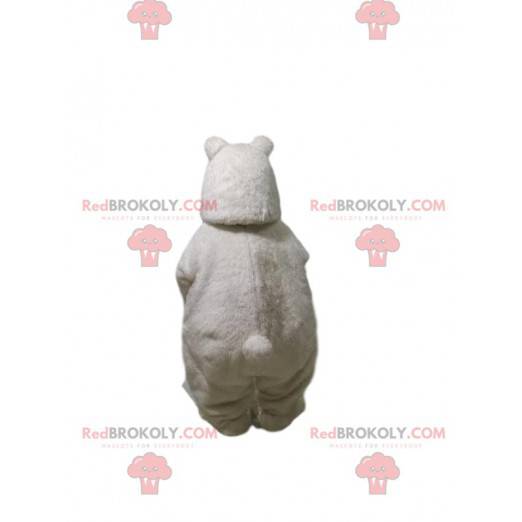 Mascotte d'ours blanc. Costume d'ours blanc - Redbrokoly.com