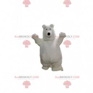 Mascotte d'ours blanc. Costume d'ours blanc - Redbrokoly.com