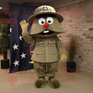 Olive American Soldier...