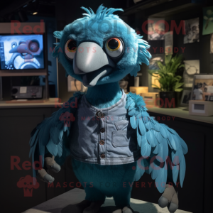 Cyan Vulture mascotte...