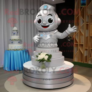 Silberne Hochzeitstorte...