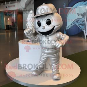 Silverbröllopstårta maskot...