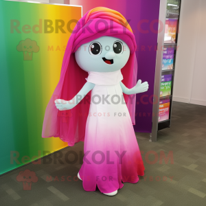 Magenta Rainbow mascotte...