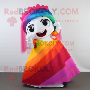 Magenta Rainbow maskot...
