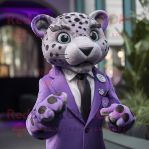 Lavendel Jaguar mascotte...