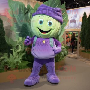 Lavendel Kool mascotte...