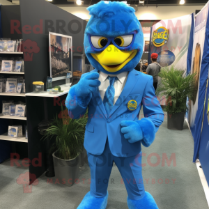 Sky Blue Hens maskot drakt...