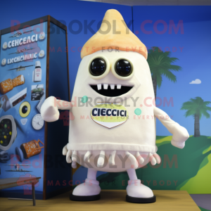 Mascotte de ceviche crème...