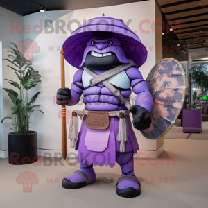 Lavendel Samurai mascotte...