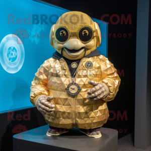 Gold Oyster mascotte...