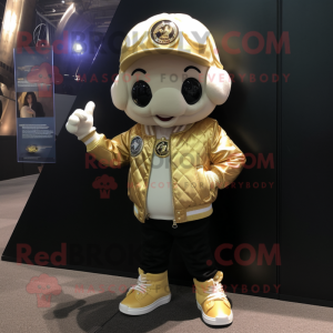 Gold Oyster mascotte...