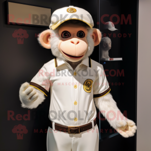 White Monkey mascotte...