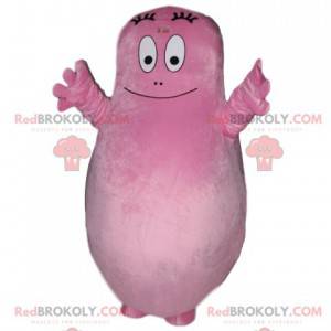 Barbapapa-mascotte, de geheel roze papa - Redbrokoly.com