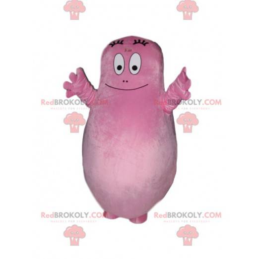 Barbapapa maskot, den lyserøde far - Redbrokoly.com
