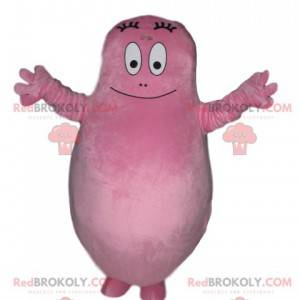 Maskot Barbapapa, celý růžový táta - Redbrokoly.com