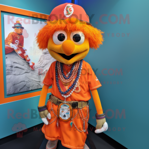 Oranje Biryani mascotte...