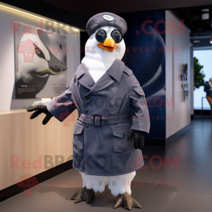 Navy Dove mascotte kostuum...