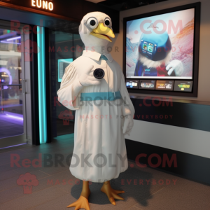  Seagull maskot kostym...