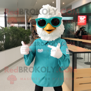 Teal Fried Chicken mascotte...