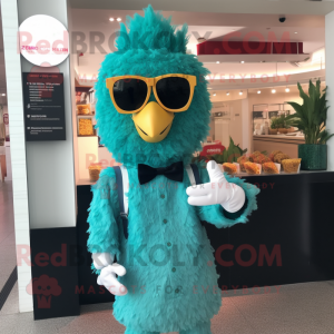 Teal Fried Chicken mascotte...