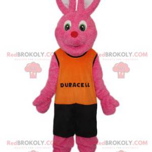 Maskot růžového králíka Duracell - Redbrokoly.com