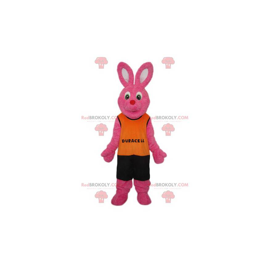 Mascotte del coniglio rosa Duracell - Redbrokoly.com