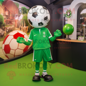 Forest Green Soccer Ball...