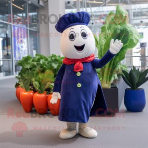 Navy Radish maskot drakt...