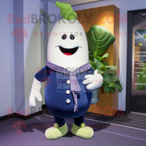 Navy Radish maskot drakt...