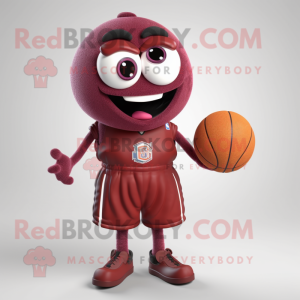Rödbrun Basketball Ball...