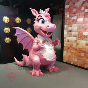 Pink Dragon mascotte...