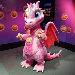 Pink Dragon mascotte...