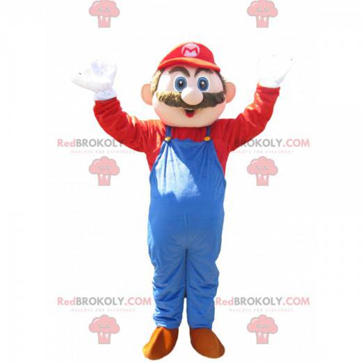 Maskot Mario Bros, den berömda Nintendo-karaktären -