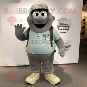 Gray Ice mascotte kostuum...