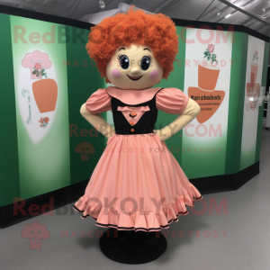 Postava maskota Peach Irish...