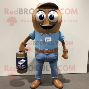 Brown Soda Can mascotte...