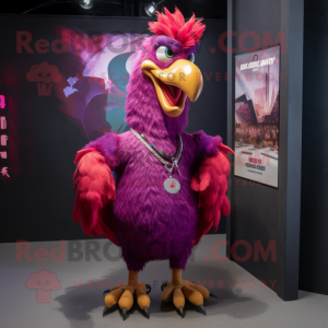 Magenta Roosters mascotte...