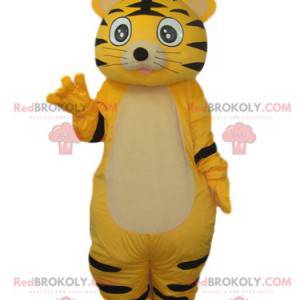 Linda mascota tigger amarillo y negro - Redbrokoly.com