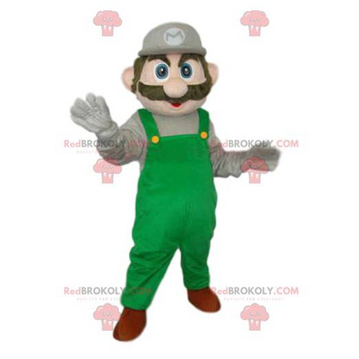 Mascot of Luigi, the famous character of Mario from Nintendo -