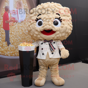 Tan Pop Corn mascotte...